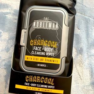 Nobleman charcoal wipes.